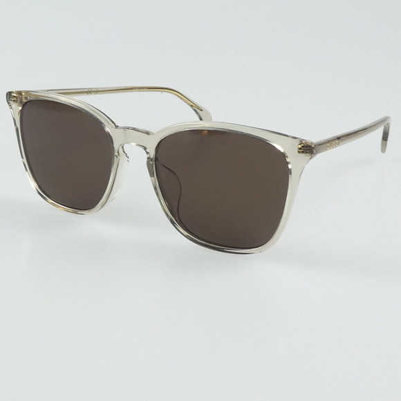 Gucci Clear Frame Sunglasses Brown - Picture 1 of 13